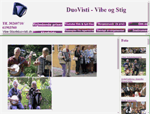 Tablet Screenshot of helse.duovisti.dk